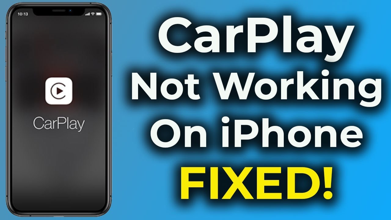 iOS 16.1.1 CarPlay Not Working How To Fix