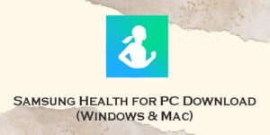 samsung health for pc